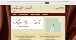 Desktop Screenshot of olga-axeli.fi